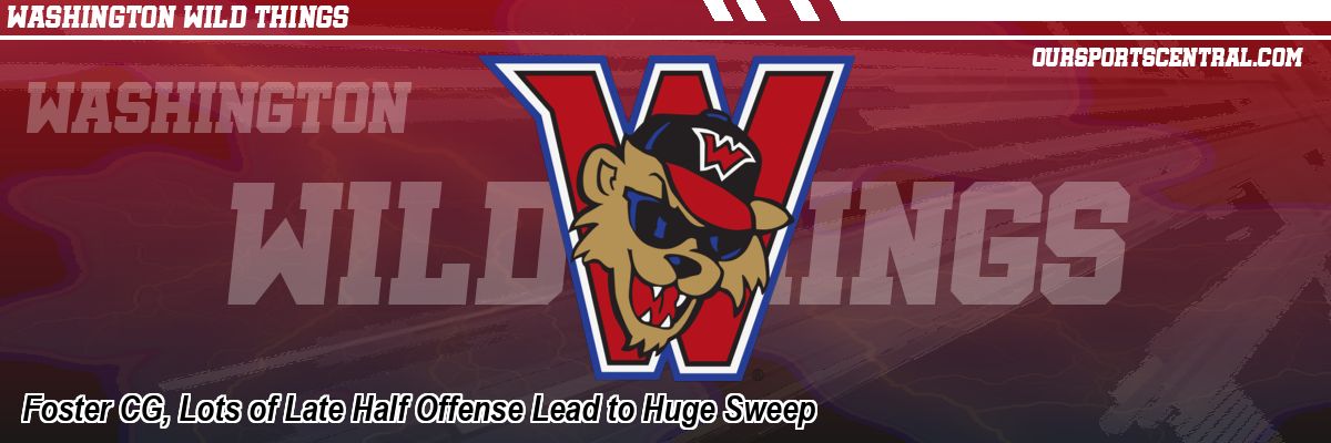 Foster CG, Lots of Late Half Offense Lead to Huge Sweep
