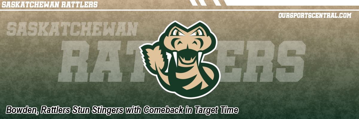 Bowden, Rattlers Stun Stingers with Comeback in Target Time