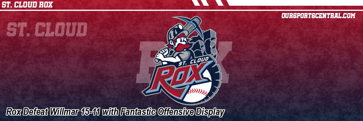 Rox Defeat Willmar 15-11 with Fantastic Offensive Display