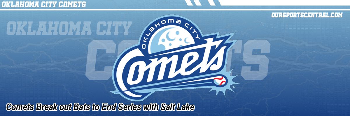 Comets Break out Bats to End Series with Salt Lake