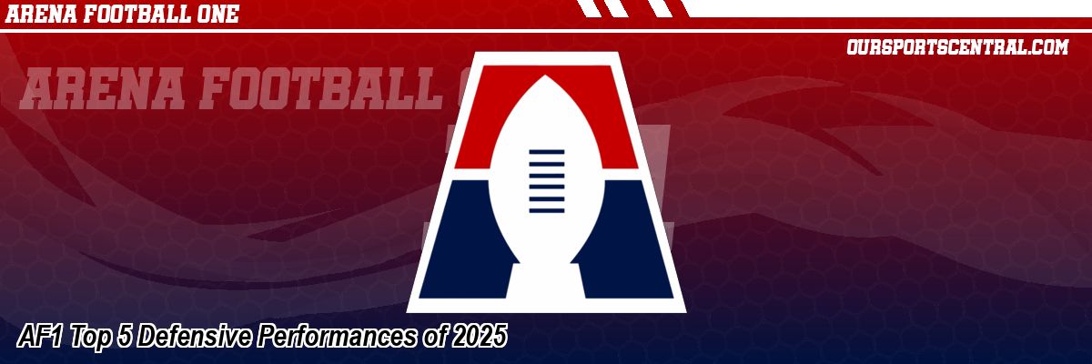AF1 Top 5 Defensive Performances of 2025