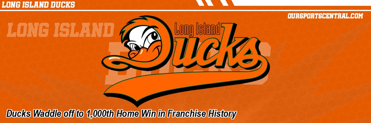 Ducks Waddle off to 1,000th Home Win in Franchise History