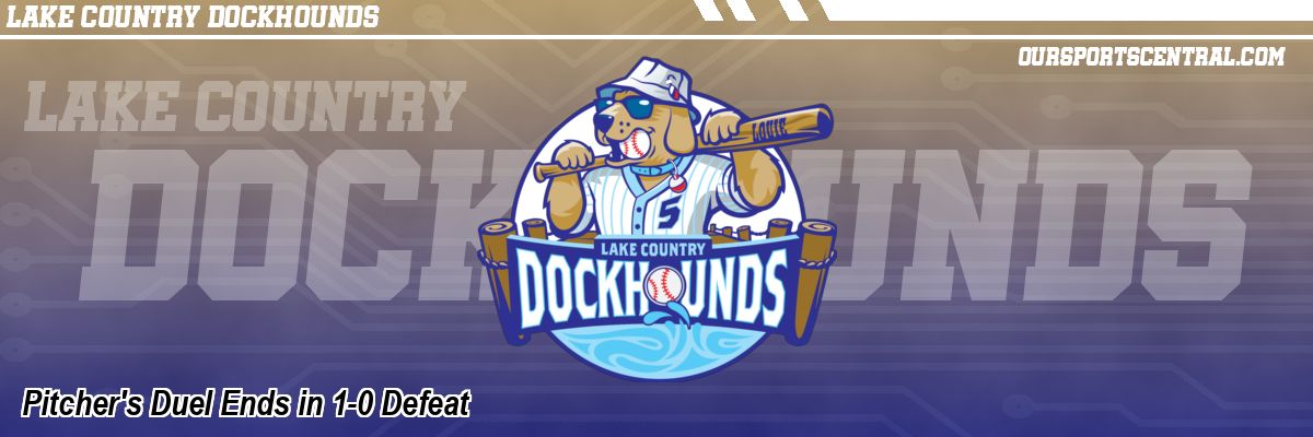 Pitcher's Duel Ends in 1-0 Defeat