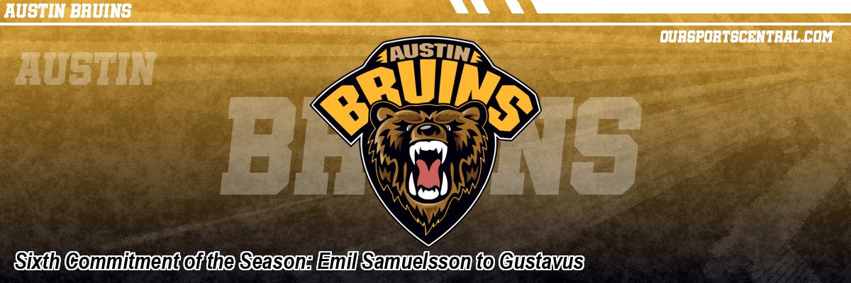 Sixth Commitment of the Season: Emil Samuelsson to Gustavus
