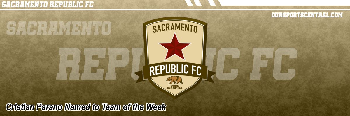 Cristian Parano Named to Team of the Week