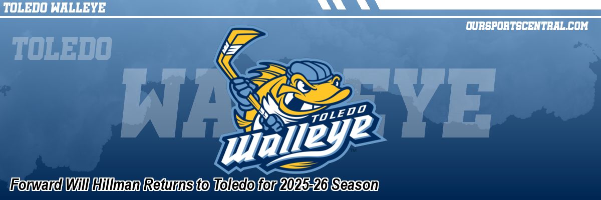 Forward Will Hillman Returns to Toledo for 2025-26 Season