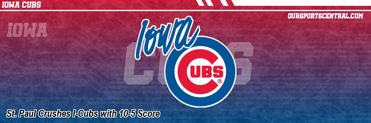 St. Paul Crushes I-Cubs with 10-5 Score