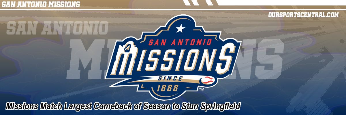 Missions Match Largest Comeback of Season to Stun Springfield