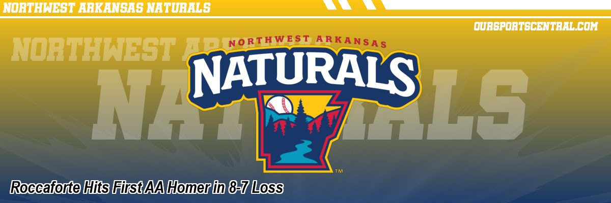 Roccaforte Hits First AA Homer in 8-7 Loss