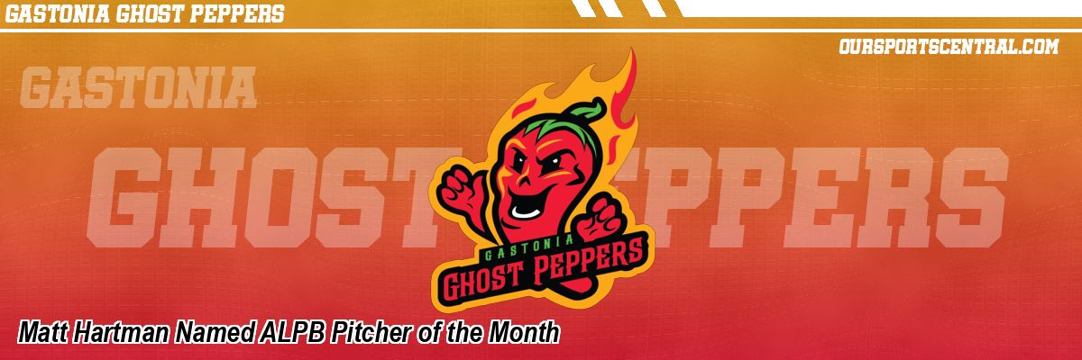 Matt Hartman Named ALPB Pitcher of the Month