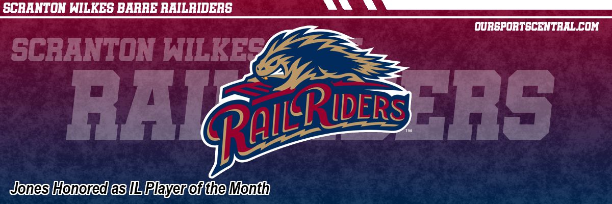 Jones Honored as IL Player of the Month