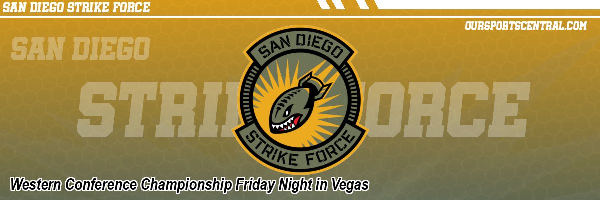 Western Conference Championship Friday Night in Vegas
