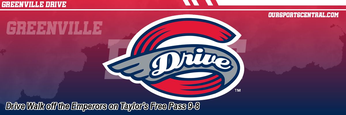 Drive Walk off the Emperors on Taylor's Free Pass 9-8