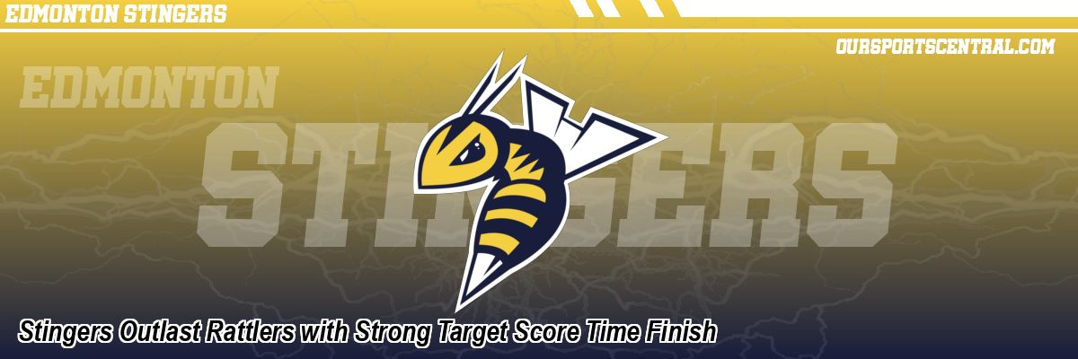 Stingers Outlast Rattlers with Strong Target Score Time Finish