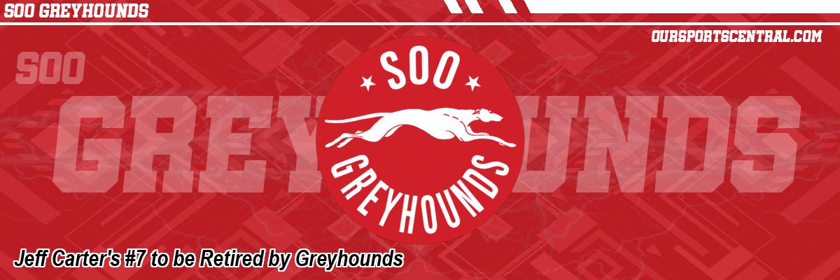 Jeff Carter's #7 to be Retired by Greyhounds