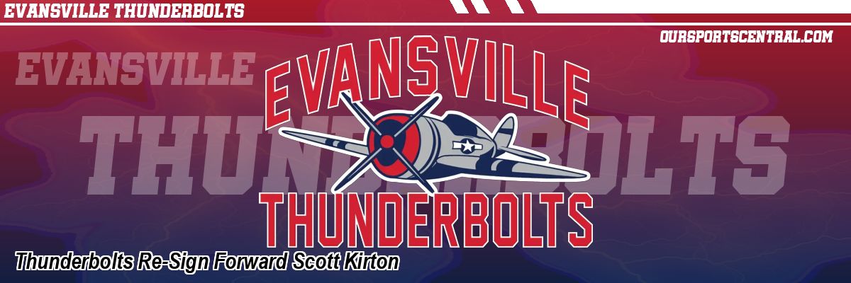 Thunderbolts Re-Sign Forward Scott Kirton
