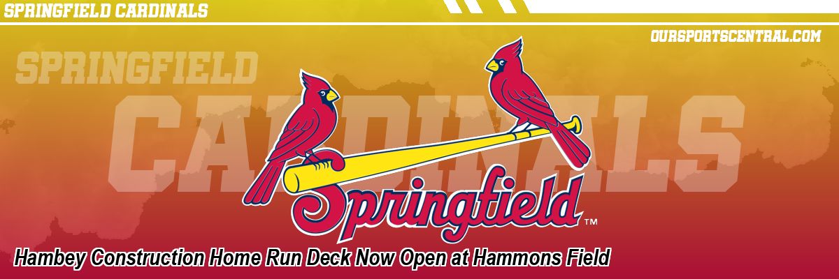 Hambey Construction Home Run Deck Now Open at Hammons Field