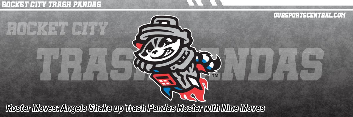 Roster Moves: Angels Shake up Trash Pandas Roster with Nine Moves