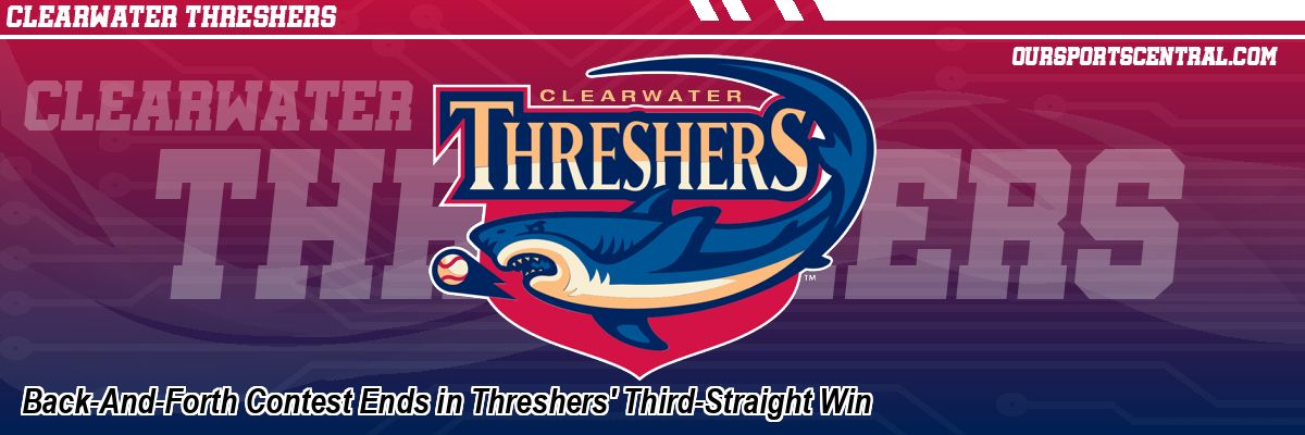 Back-And-Forth Contest Ends in Threshers' Third-Straight Win