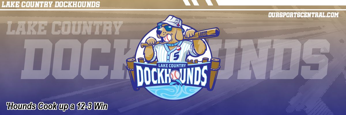 'Hounds Cook up a 12-3 Win