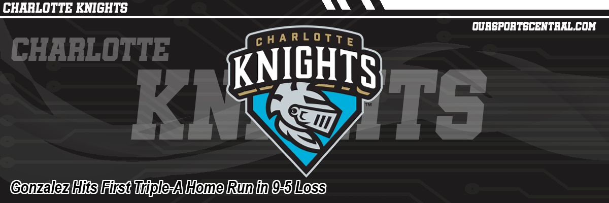 Gonzalez Hits First Triple-A Home Run in 9-5 Loss