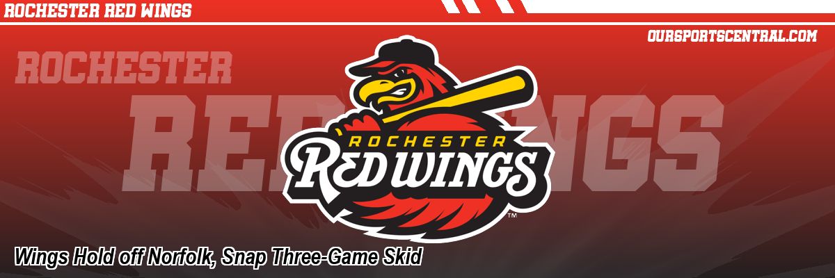 Wings Hold off Norfolk, Snap Three-Game Skid