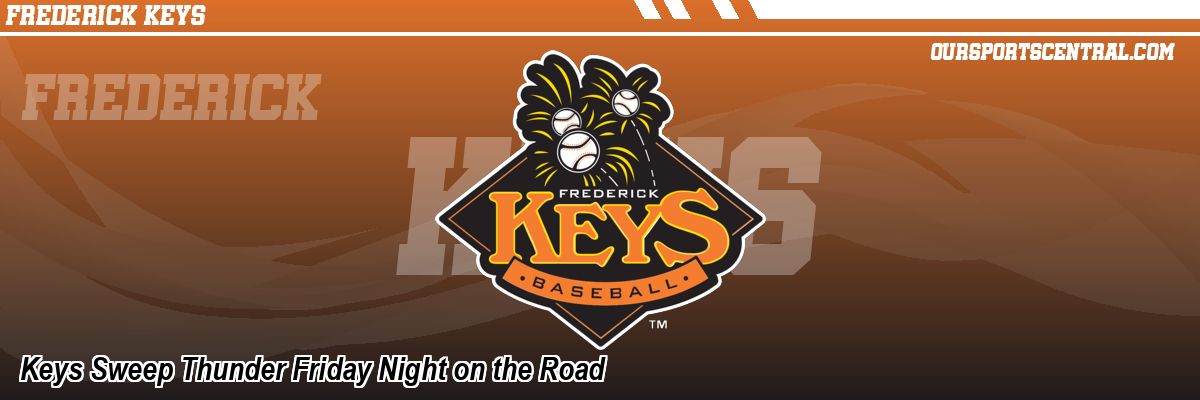 Keys Sweep Thunder Friday Night on the Road