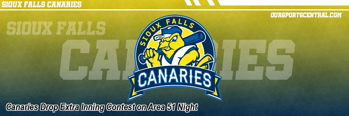 Canaries Drop Extra Inning Contest on Area 51 Night