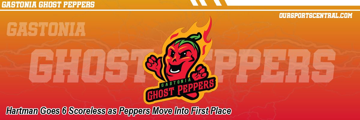 Hartman Goes 6 Scoreless as Peppers Move Into First Place