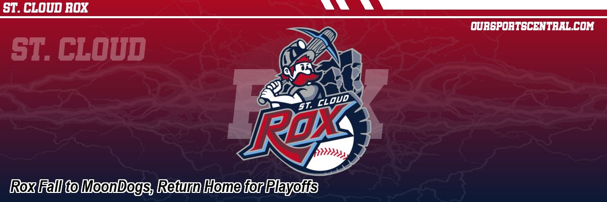Rox Fall to MoonDogs, Return Home for Playoffs