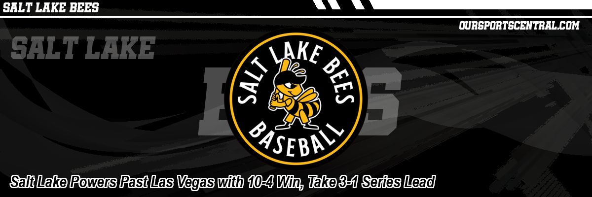Salt Lake Powers Past Las Vegas with 10-4 Win, Take 3-1 Series Lead