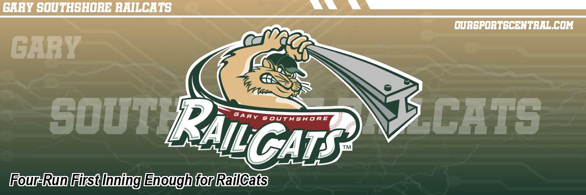 Four-Run First Inning Enough for RailCats