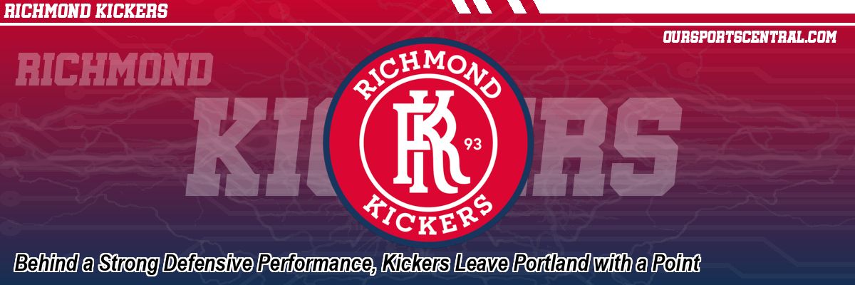Behind a Strong Defensive Performance, Kickers Leave Portland with a Point