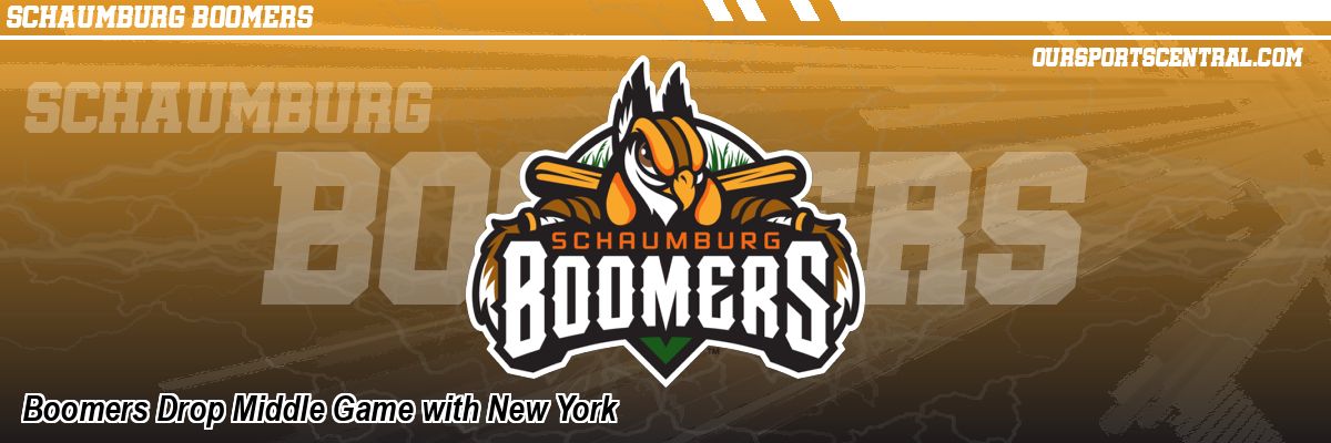 Boomers Drop Middle Game with New York