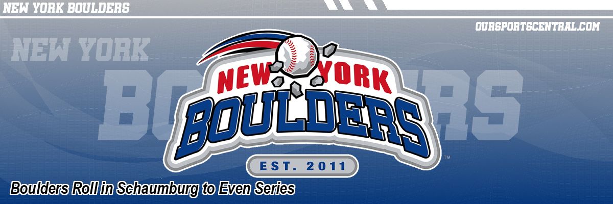 Boulders Roll in Schaumburg to Even Series