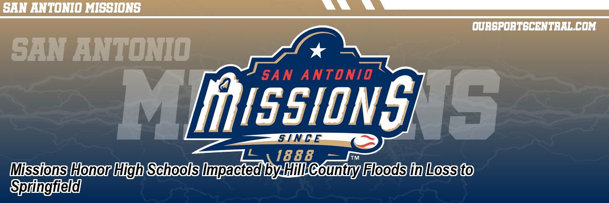 Missions Honor High Schools Impacted by Hill Country Floods in Loss to Springfield