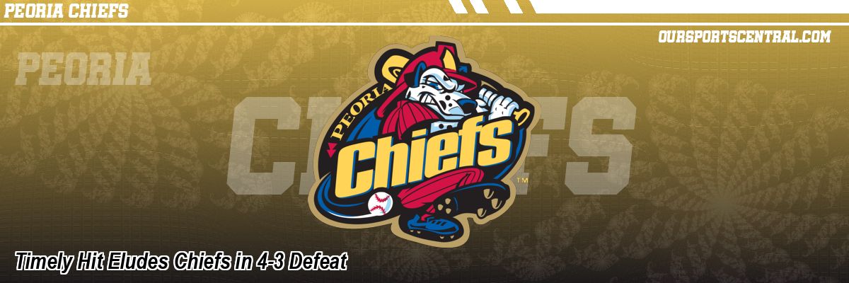Timely Hit Eludes Chiefs in 4-3 Defeat