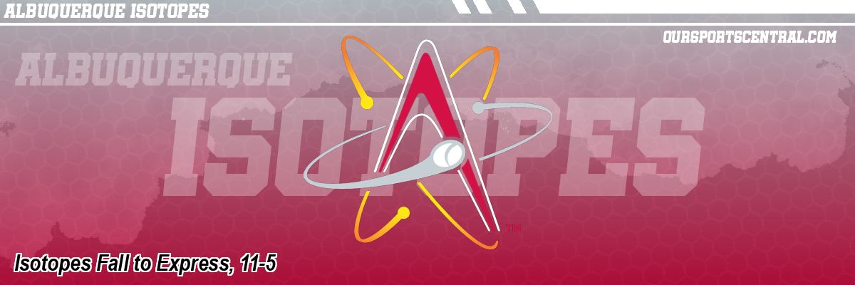Isotopes Fall to Express, 11-5