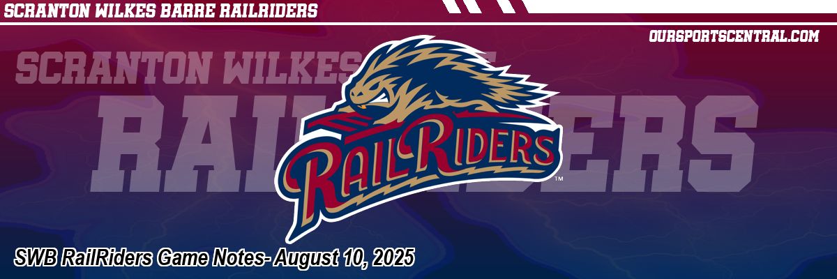 SWB RailRiders Game Notes- August 10, 2025