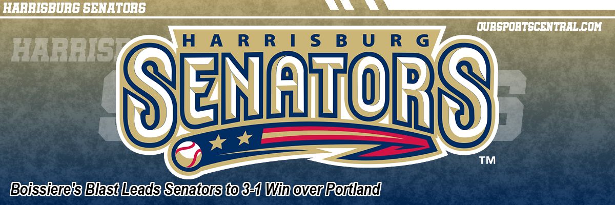 Boissiere's Blast Leads Senators to 3-1 Win over Portland