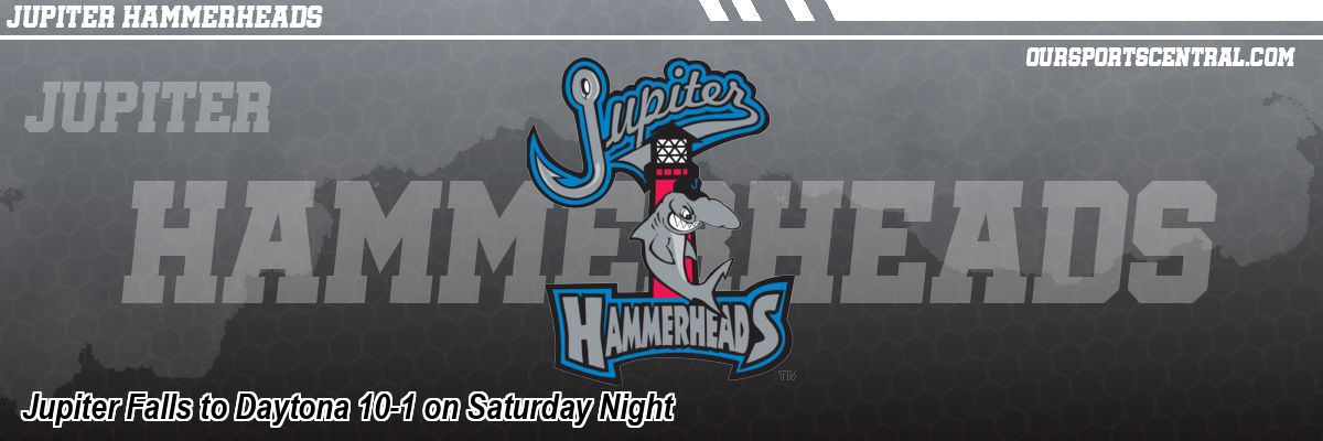 Jupiter Falls to Daytona 10-1 on Saturday Night