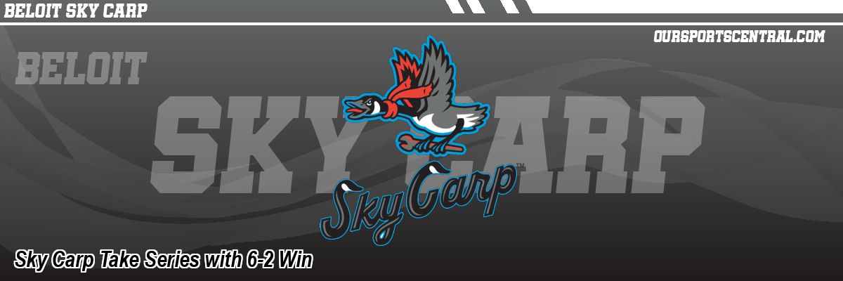 Sky Carp Take Series with 6-2 Win