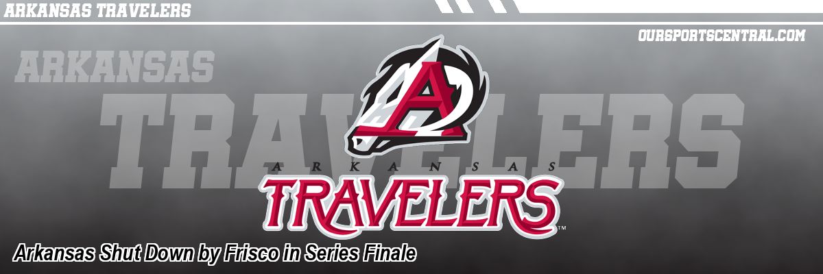 Arkansas Shut Down by Frisco in Series Finale
