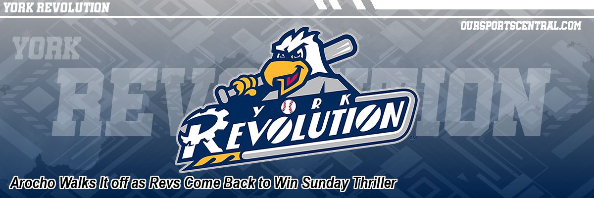 Arocho Walks It off as Revs Come Back to Win Sunday Thriller