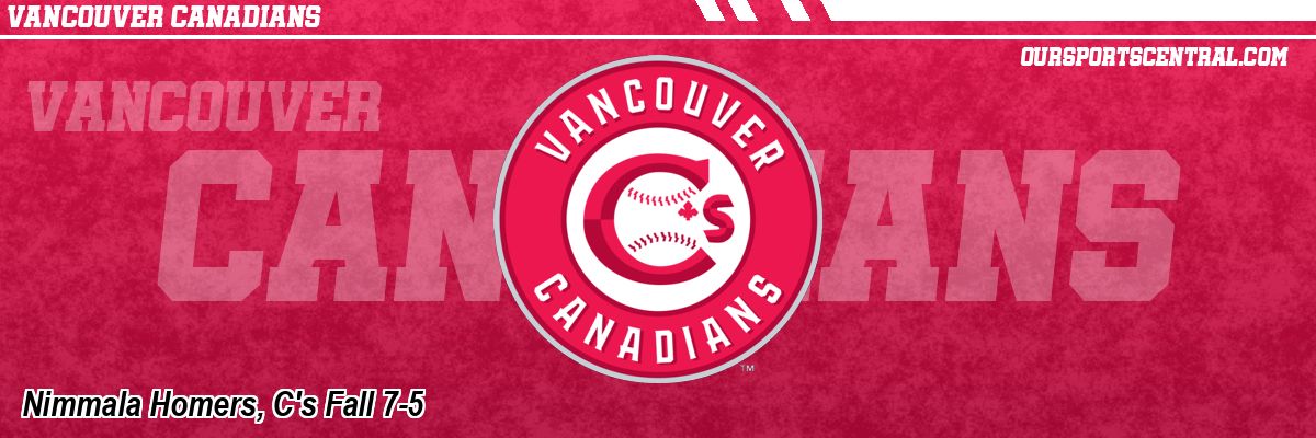 Nimmala Homers, C's Fall 7-5