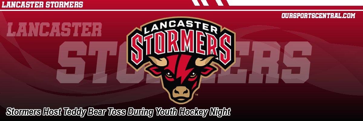 Stormers Host Teddy Bear Toss During Youth Hockey Night