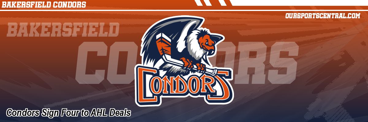 Condors Sign Four to AHL Deals