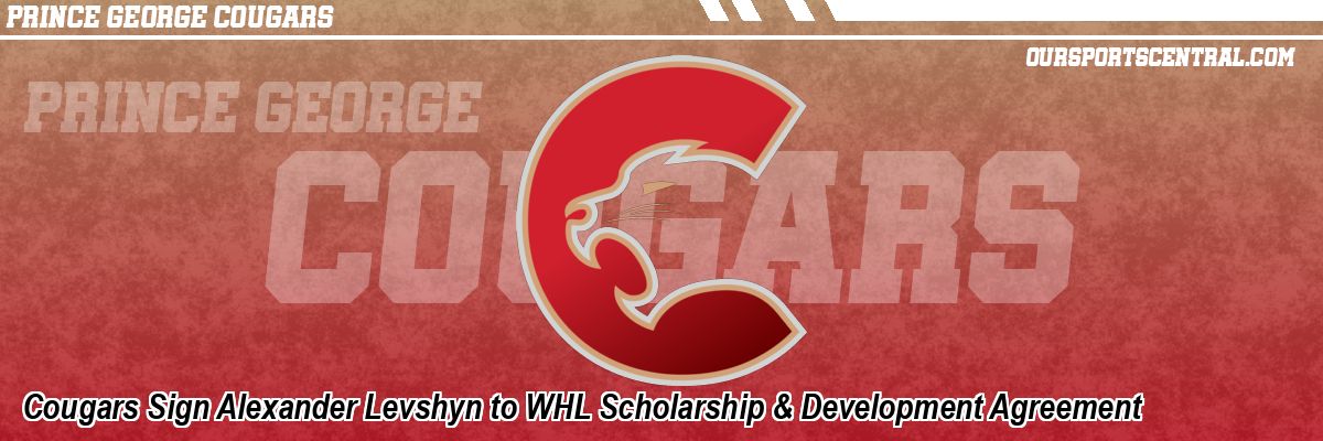 Cougars Sign Alexander Levshyn to WHL Scholarship & Development Agreement