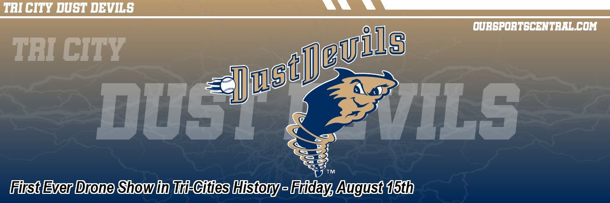 First Ever Drone Show in Tri-Cities History - Friday, August 15th