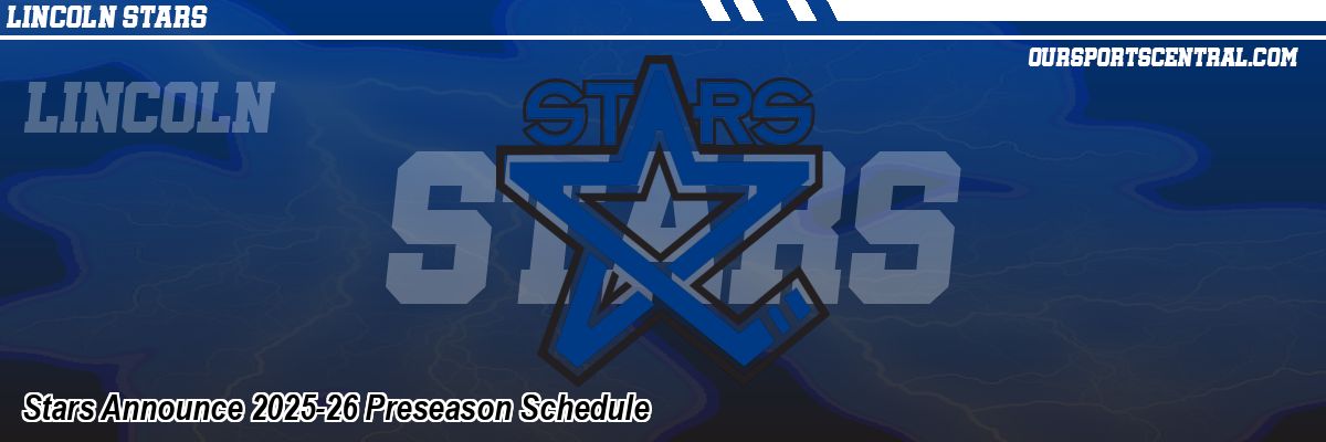 Stars Announce 2025-26 Preseason Schedule